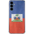 Haiti Flag Distressed Galaxy S24 Clear Case